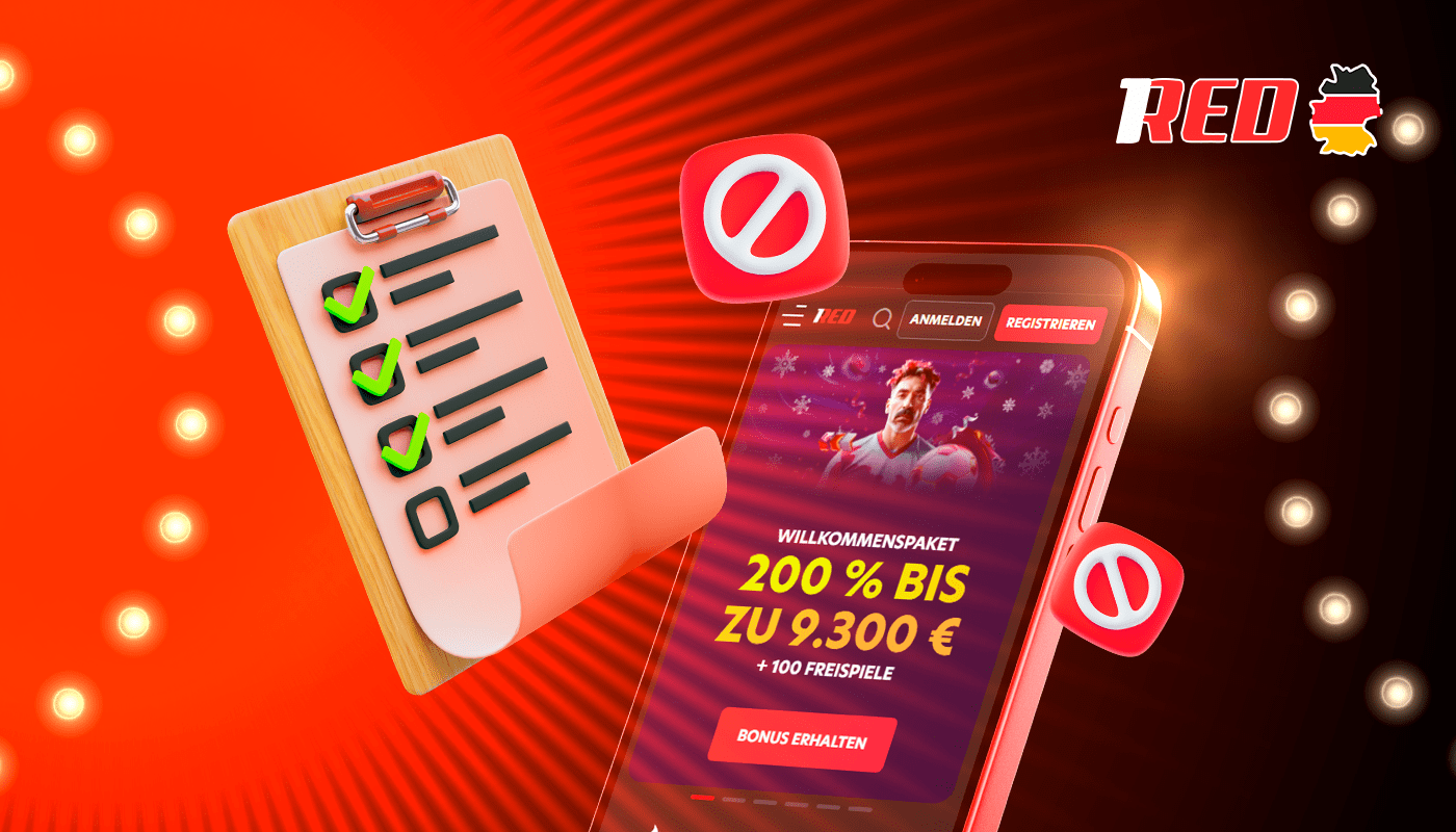 Technische Probleme lassen sich bei 1red leicht lösen